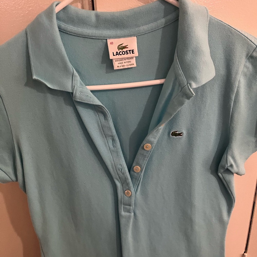 Lacoste Light Blue Polo Shirt